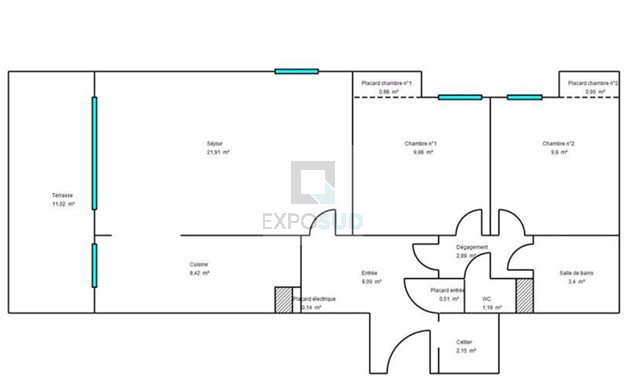 Vente Appartement VALBONNE Mandat : 10148